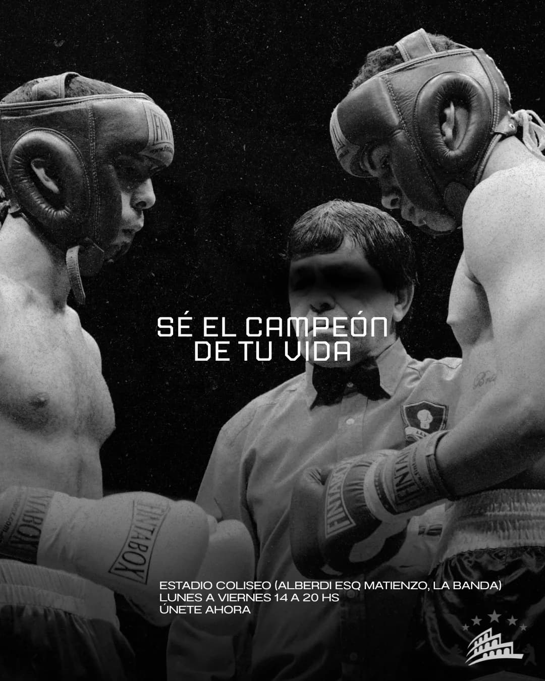 Pieza de identidad y mentalidad Coliseo